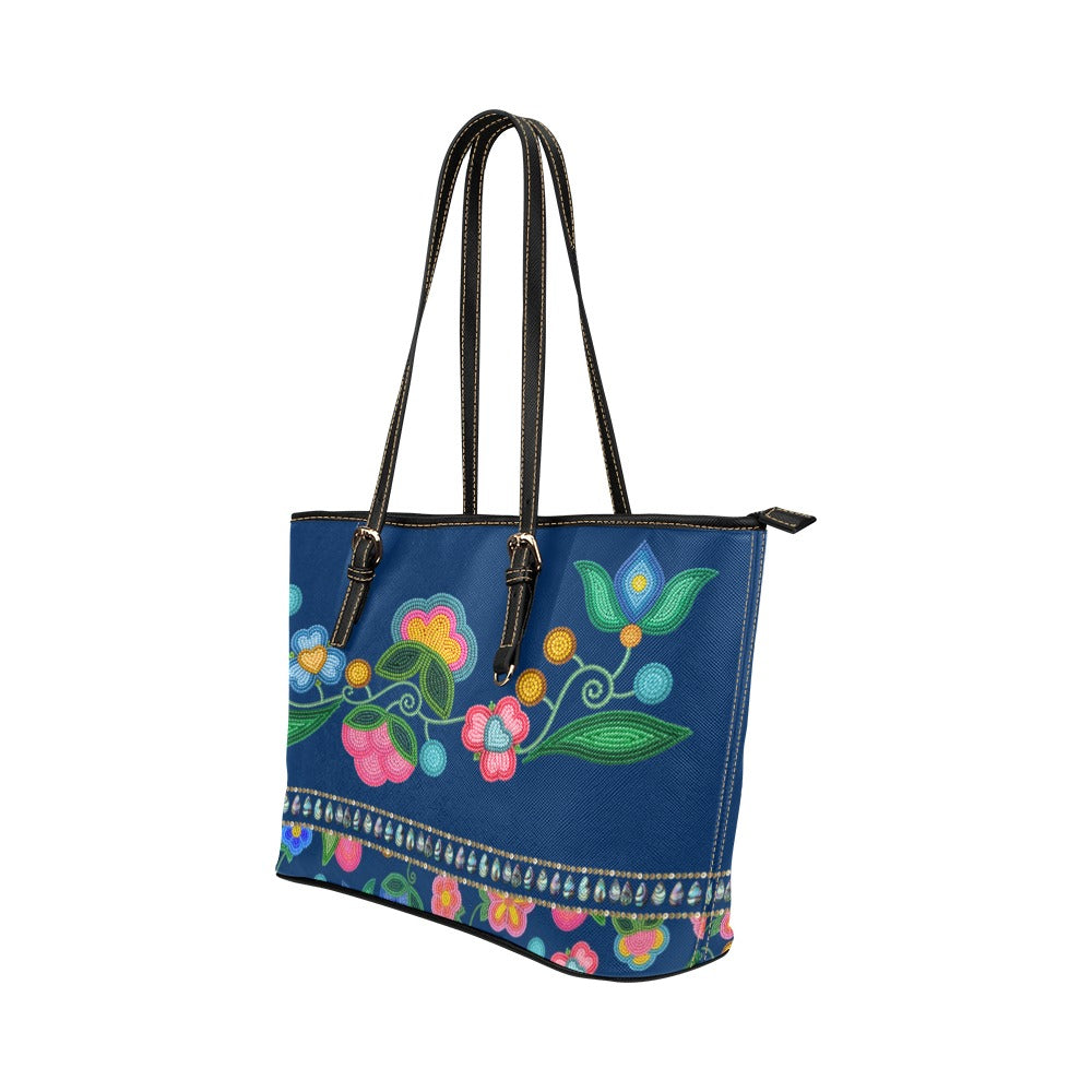 Skyberry Serenade Leather Tote Bag/Large