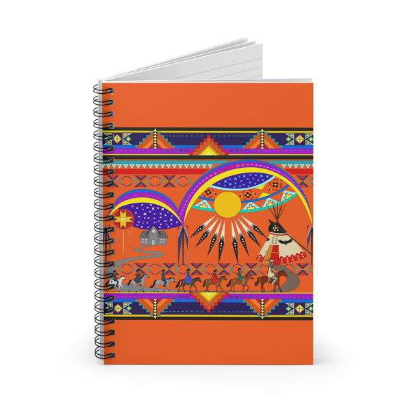 Seven Generations Medicine Spiral Notebook
