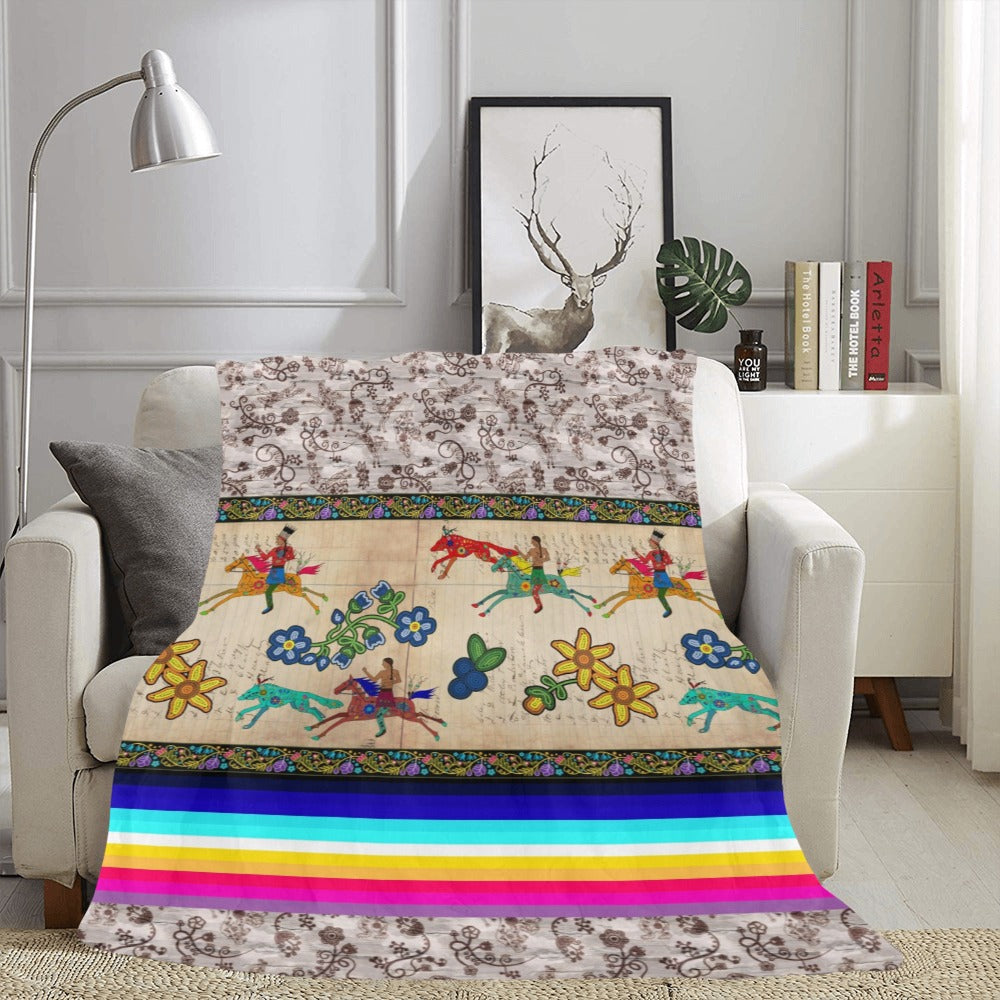 Brothers Race Ultra-Soft Micro Fleece Blanket 60"x80"