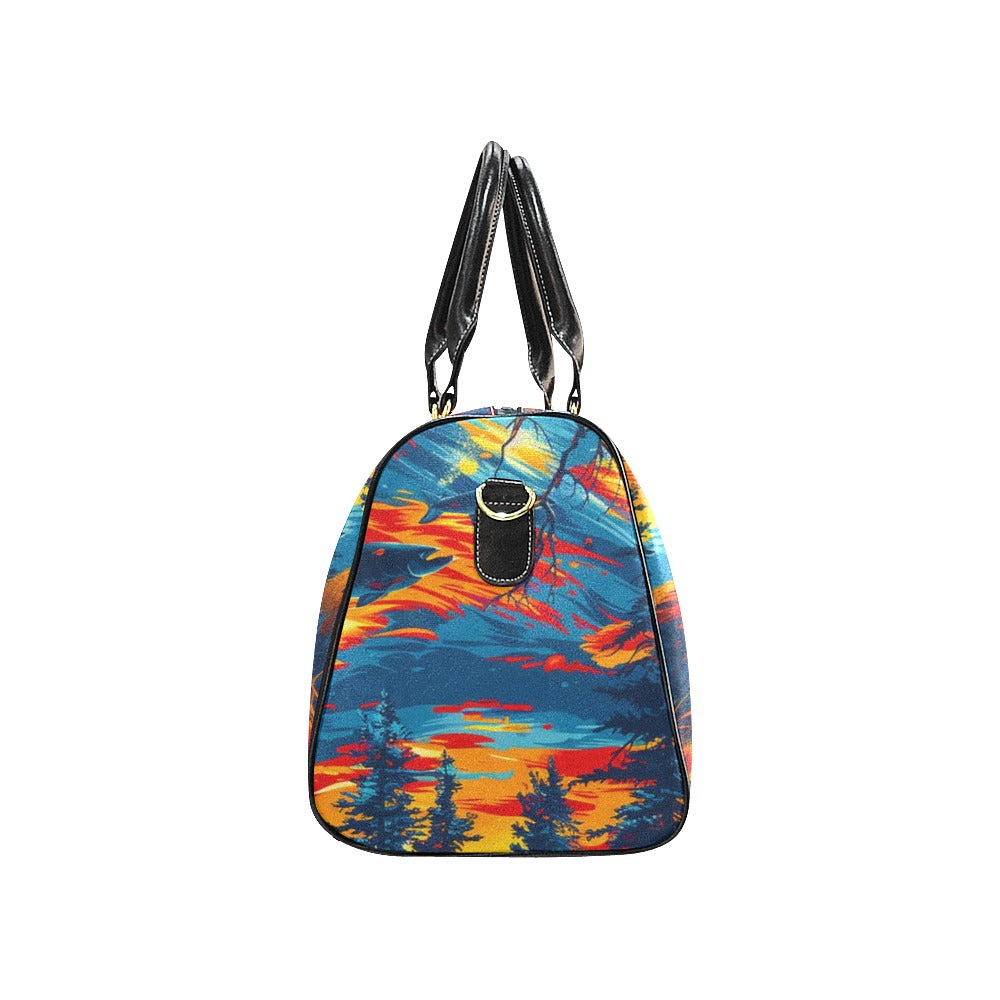 Fishing Bear Waterproof Travel Bag/Small