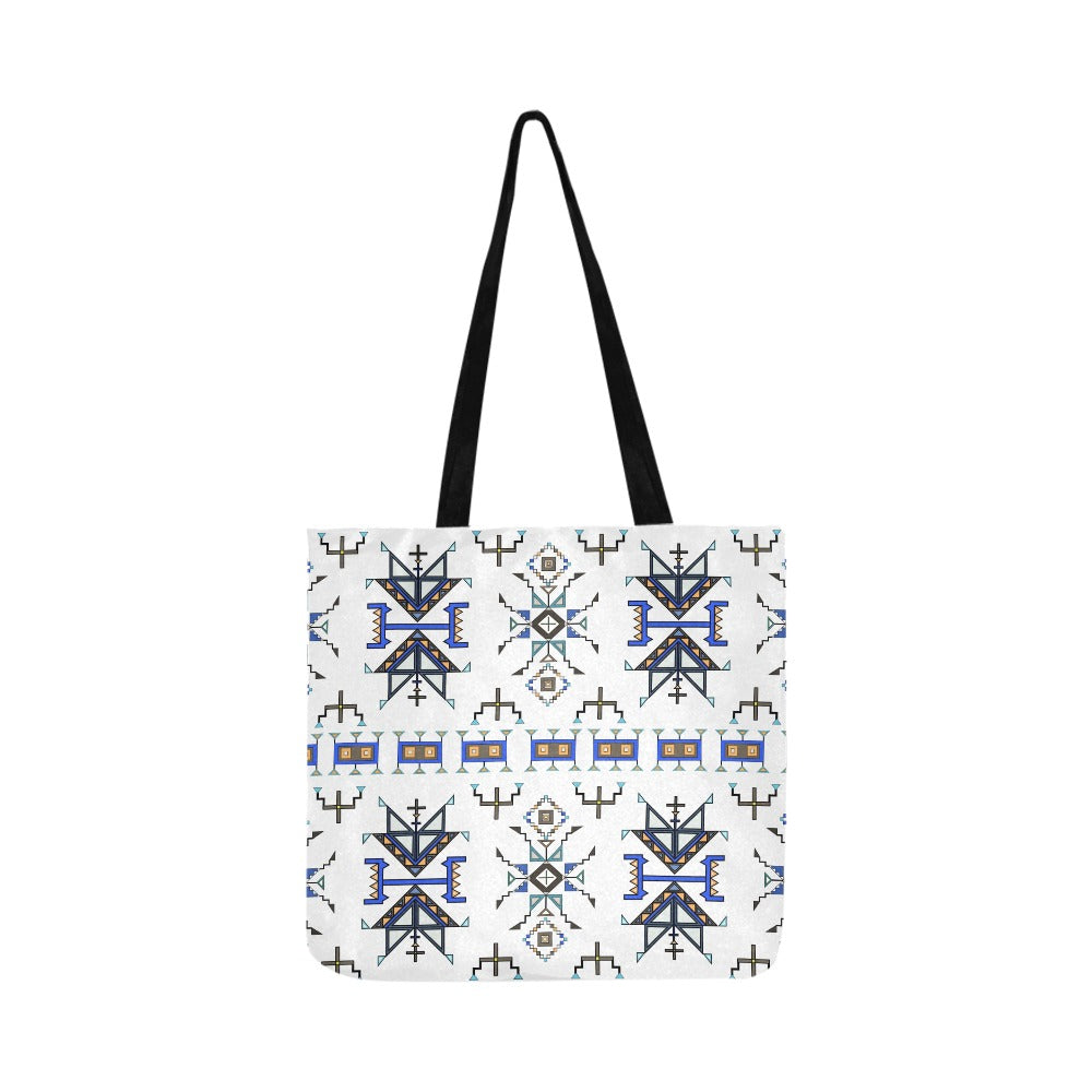 Eagle Strike White Reusable Shopping Bag (Two sides)