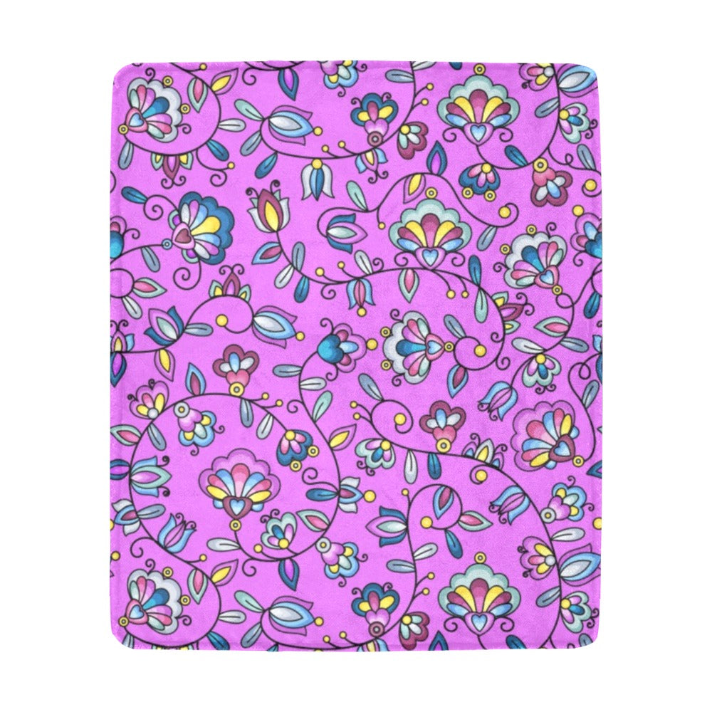 Autumn Bundle Blessing Purple Ultra-Soft Micro Fleece Blanket 50"x60"