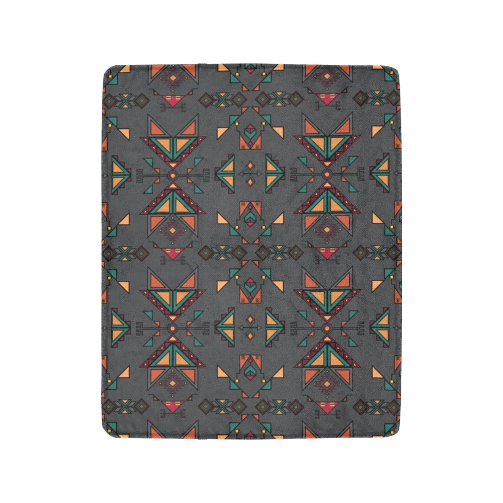 Arrow dawn Gray Ultra-Soft Micro Fleece Blanket 40"x50"