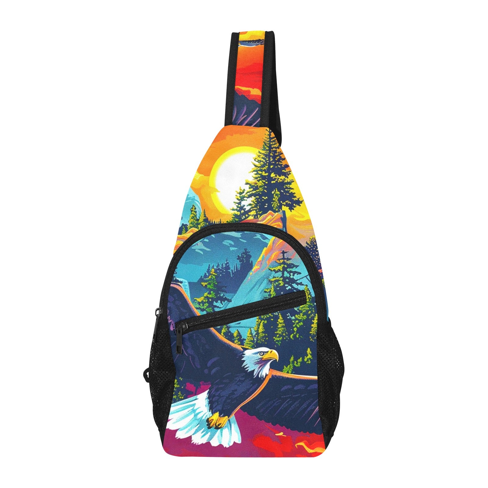 Cruising Eagles Chest Bag