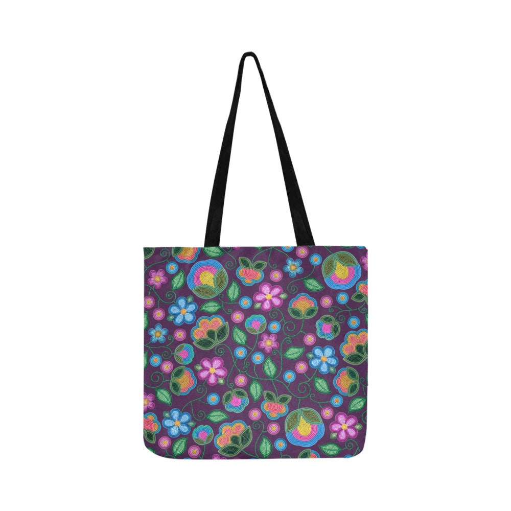 Turquoise Sunbeam Violet Reusable Shopping Bag (Two sides)