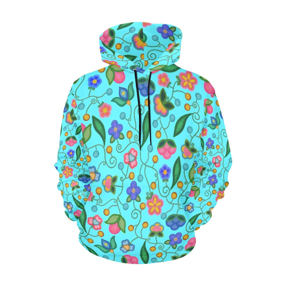 Skyberry Serenade Sky All Over Print Hoodie for Women (USA Size)