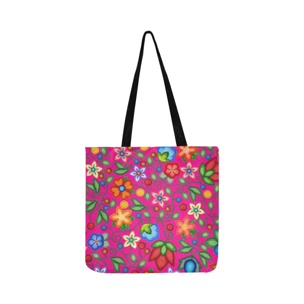 Morning Harmony Pink Reusable Shopping Bag (Two sides)