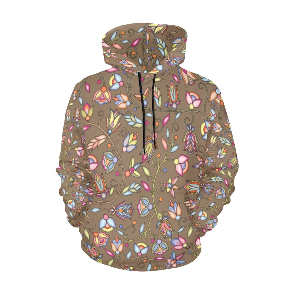 Buffalo Bloom Earth Song Hoodie for Women (USA Size)