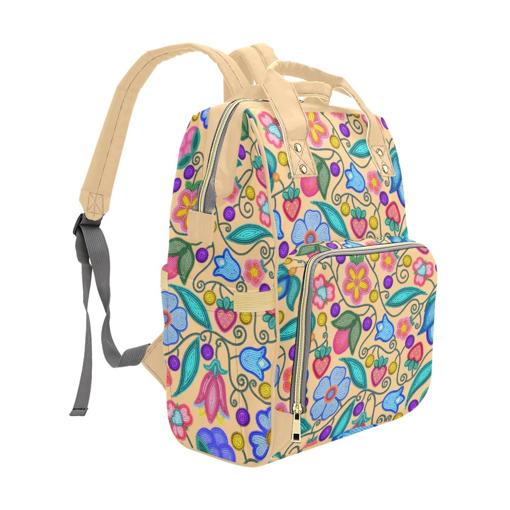 Sweet Offering Cream Multi-Function Diaper Backpack/Diaper Bag