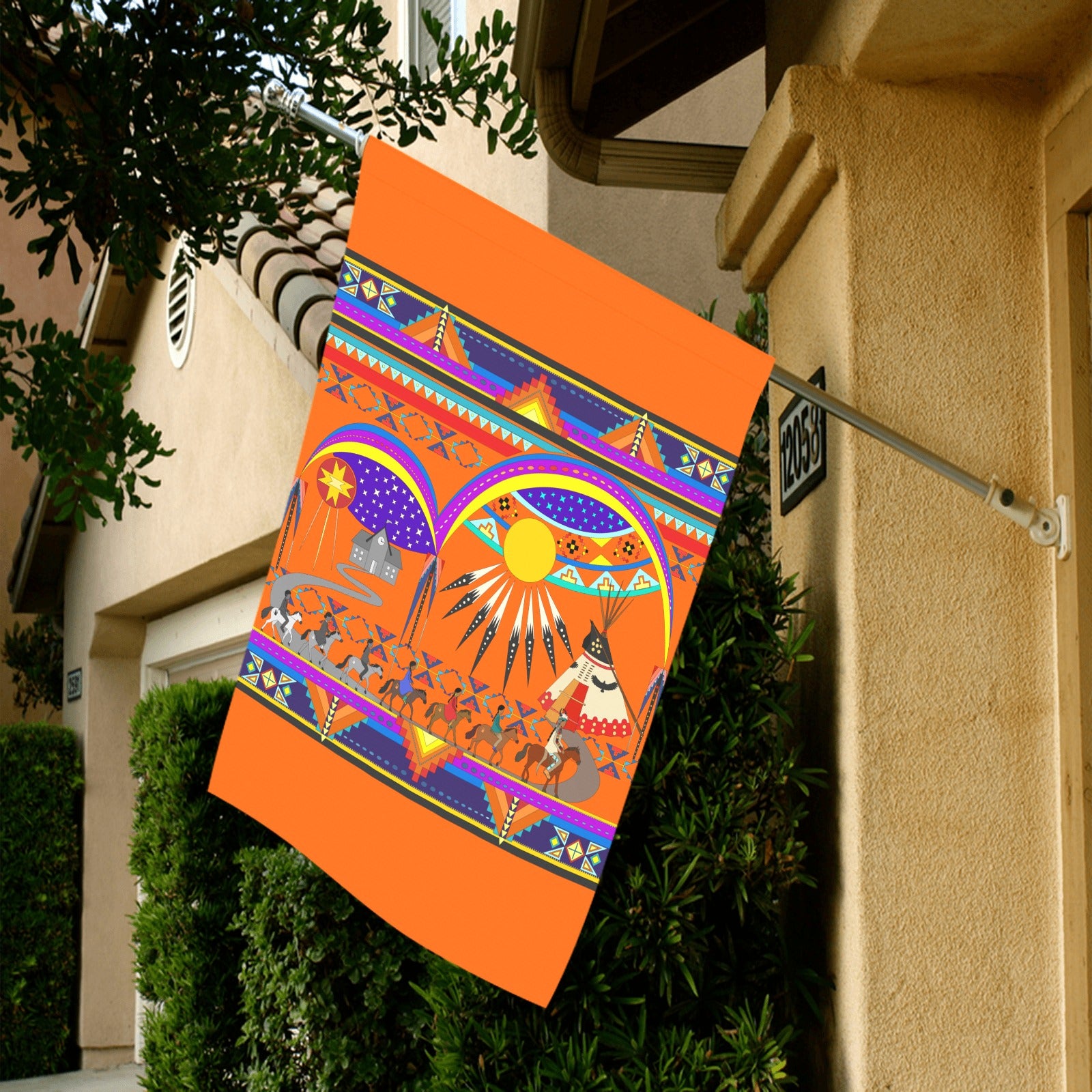Seven Generations Medicine Garden Flag 28''x40'' (Two Sides Printing)