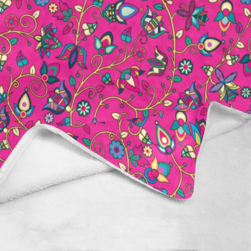 Thorny Path Pink Ultra-Soft Micro Fleece Blanket 40"x50"