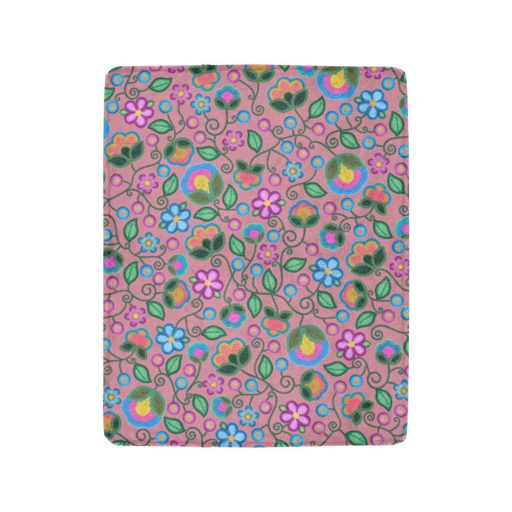 Turquoise Sunbeam Peach Ultra-Soft Micro Fleece Blanket 40"x50"