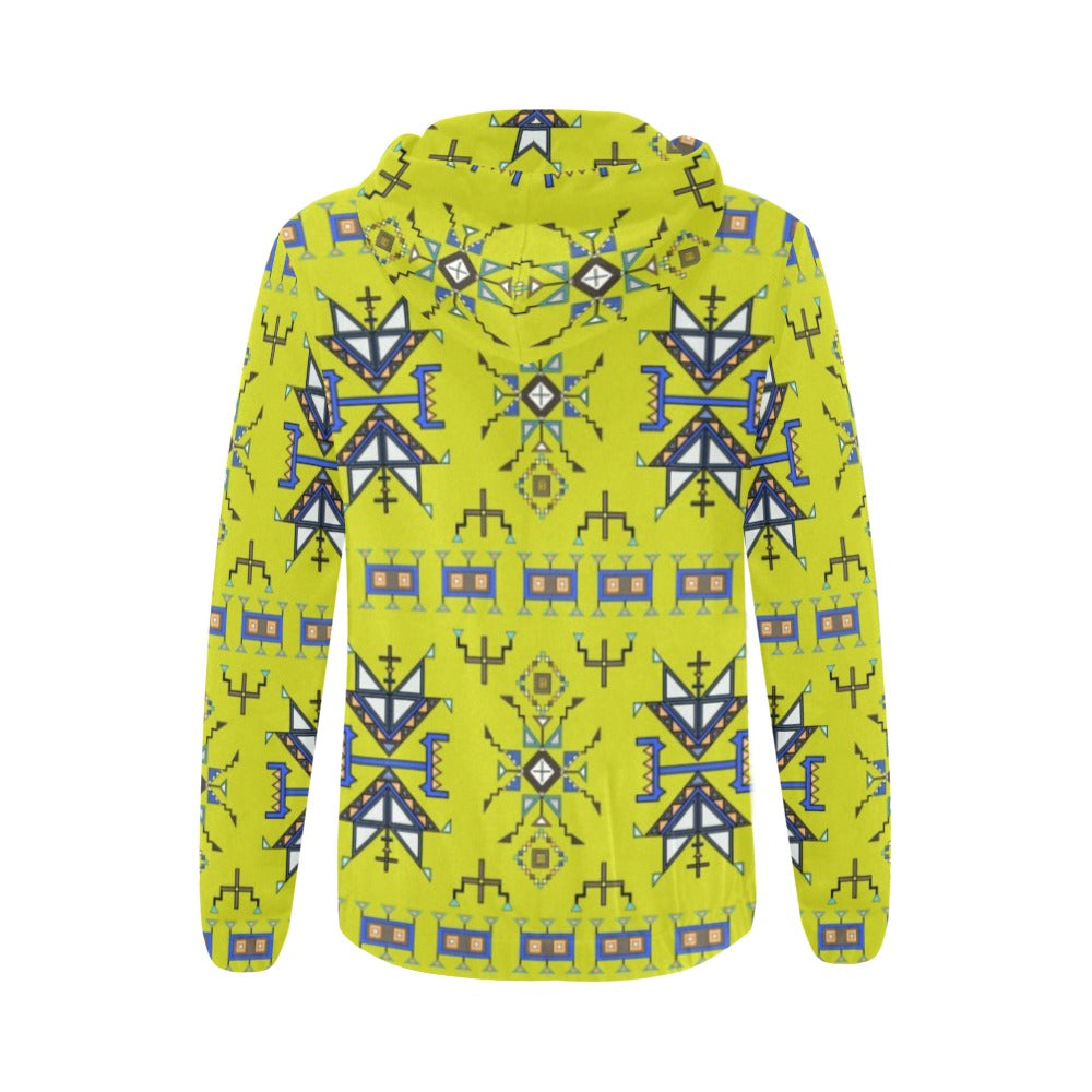 Eagle Strike Lime Full Zip Hoodie for Women