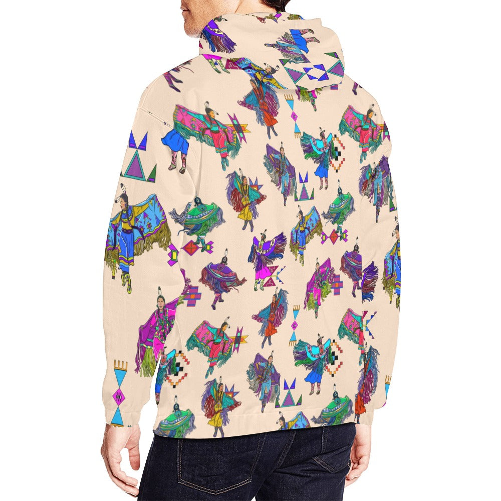 Women's Fancy Dancers Muslin Hoodie for Men (USA Size)