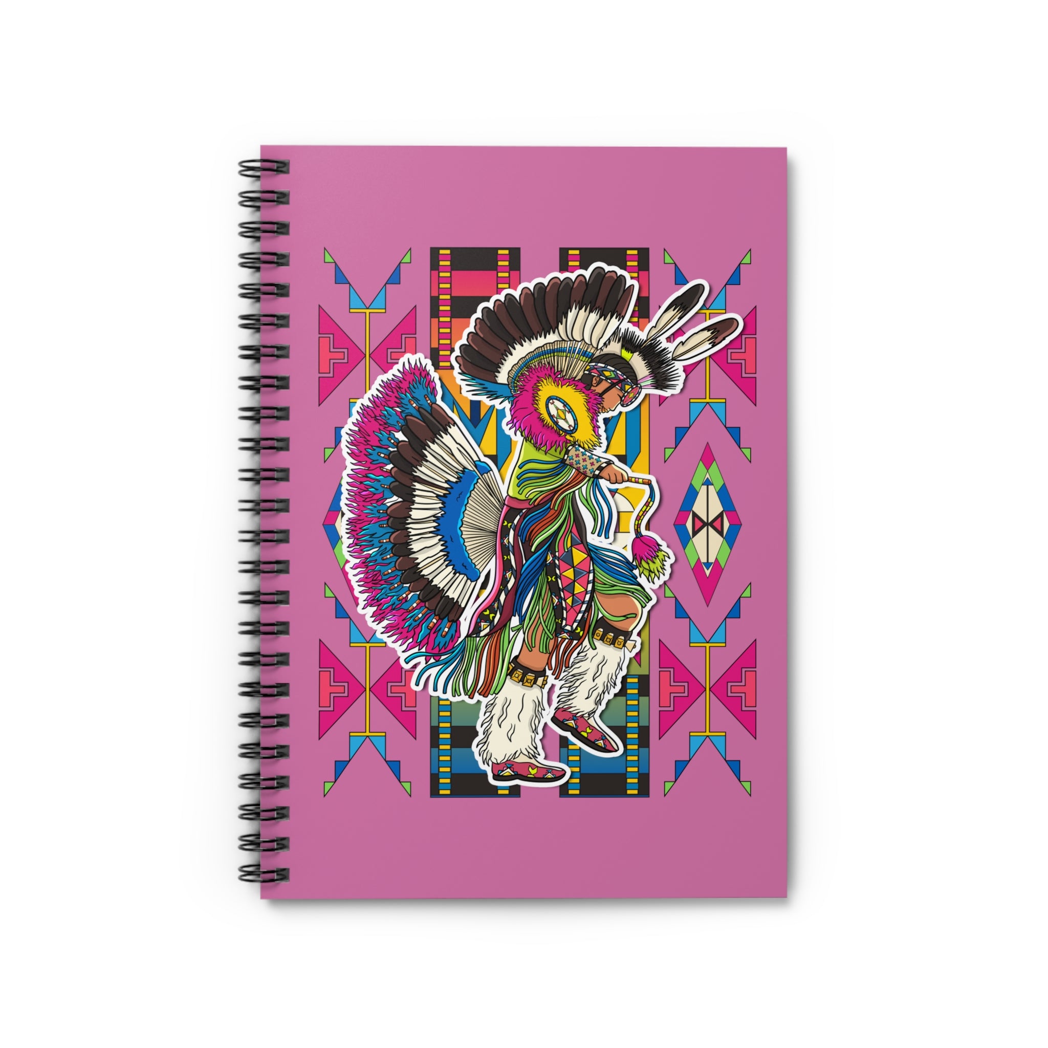 Fancy Dancer Men 5 Spiral Notebook