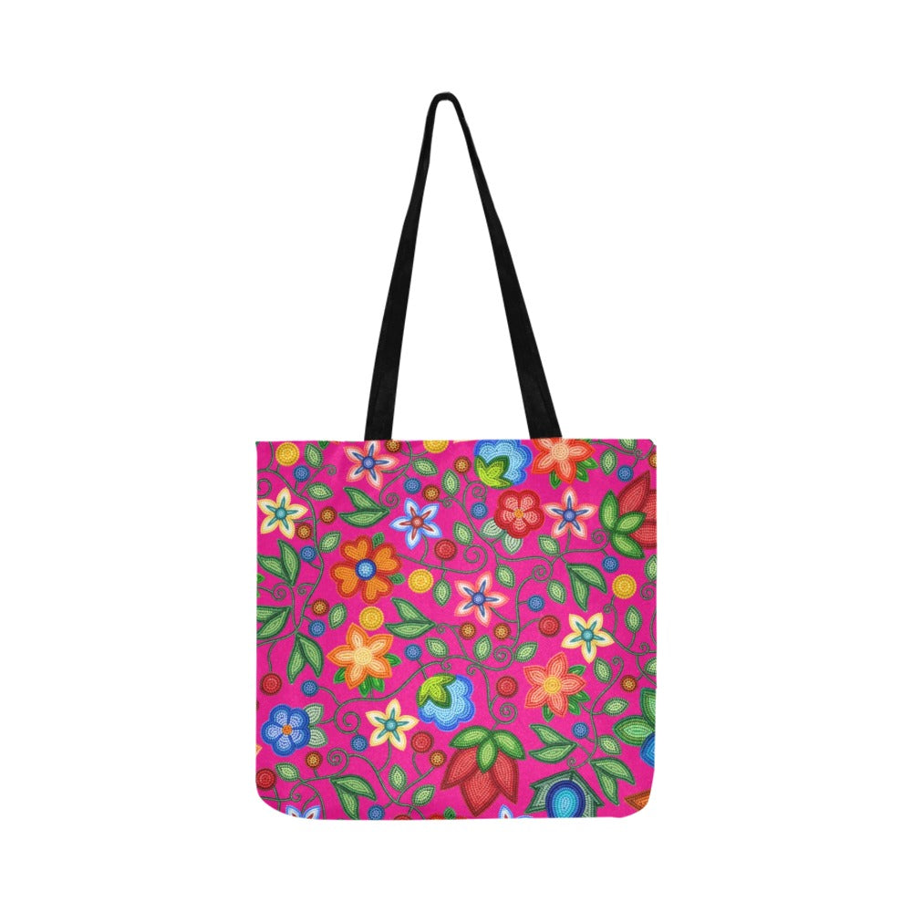Morning Harmony Pink Reusable Shopping Bag (Two sides)