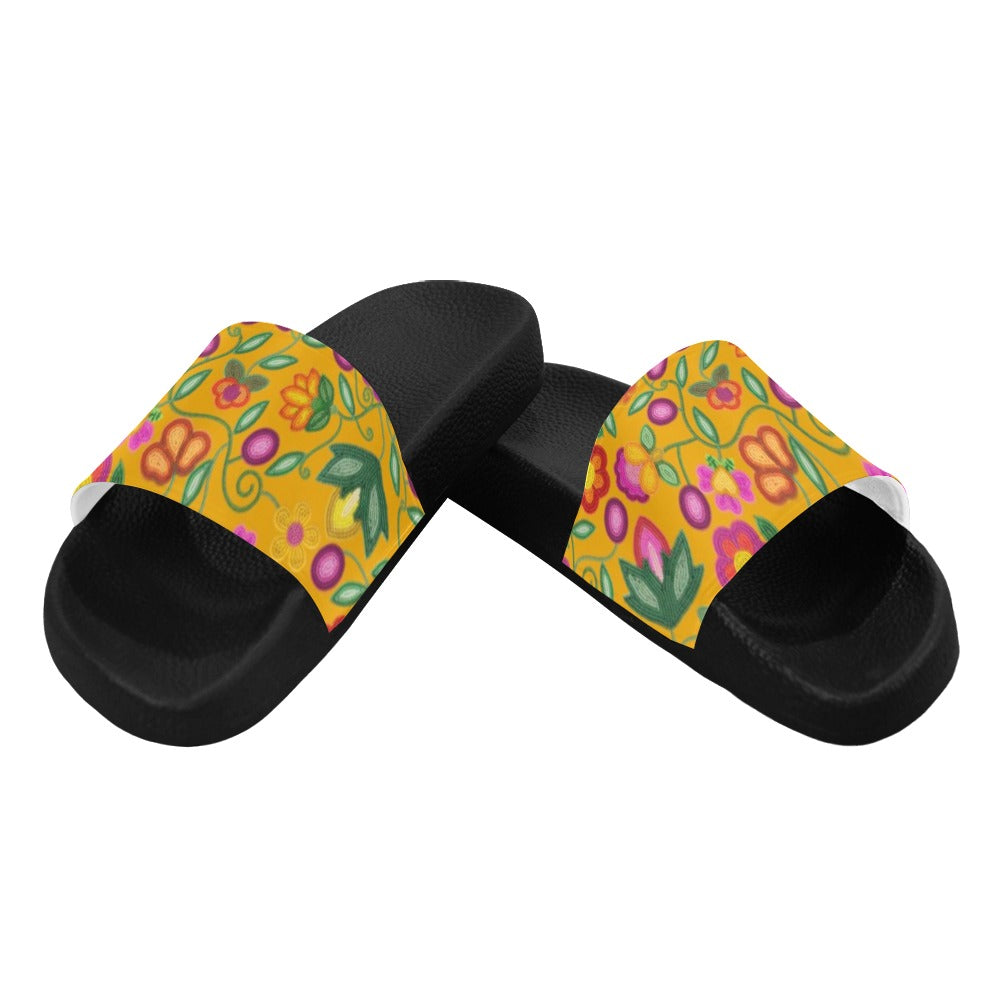 Boreal Bounty Yellow Men's Slide Sandals