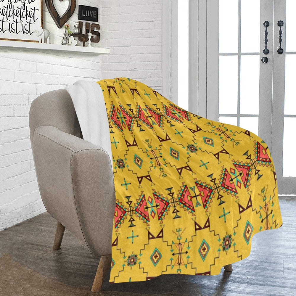 Thunder Flight Yellow Ultra-Soft Micro Fleece Blanket 50"x60"