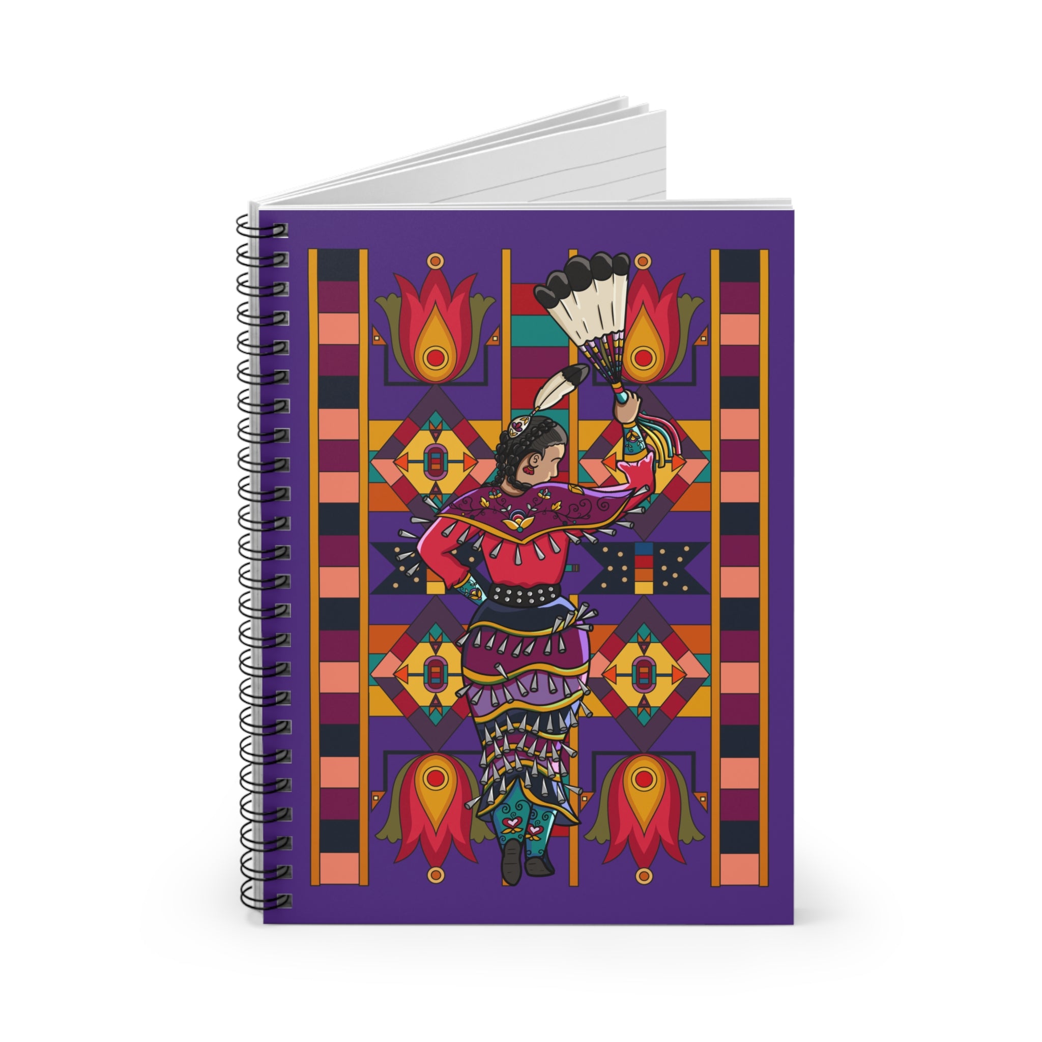 Jingle Dancer 5 Spiral Notebook