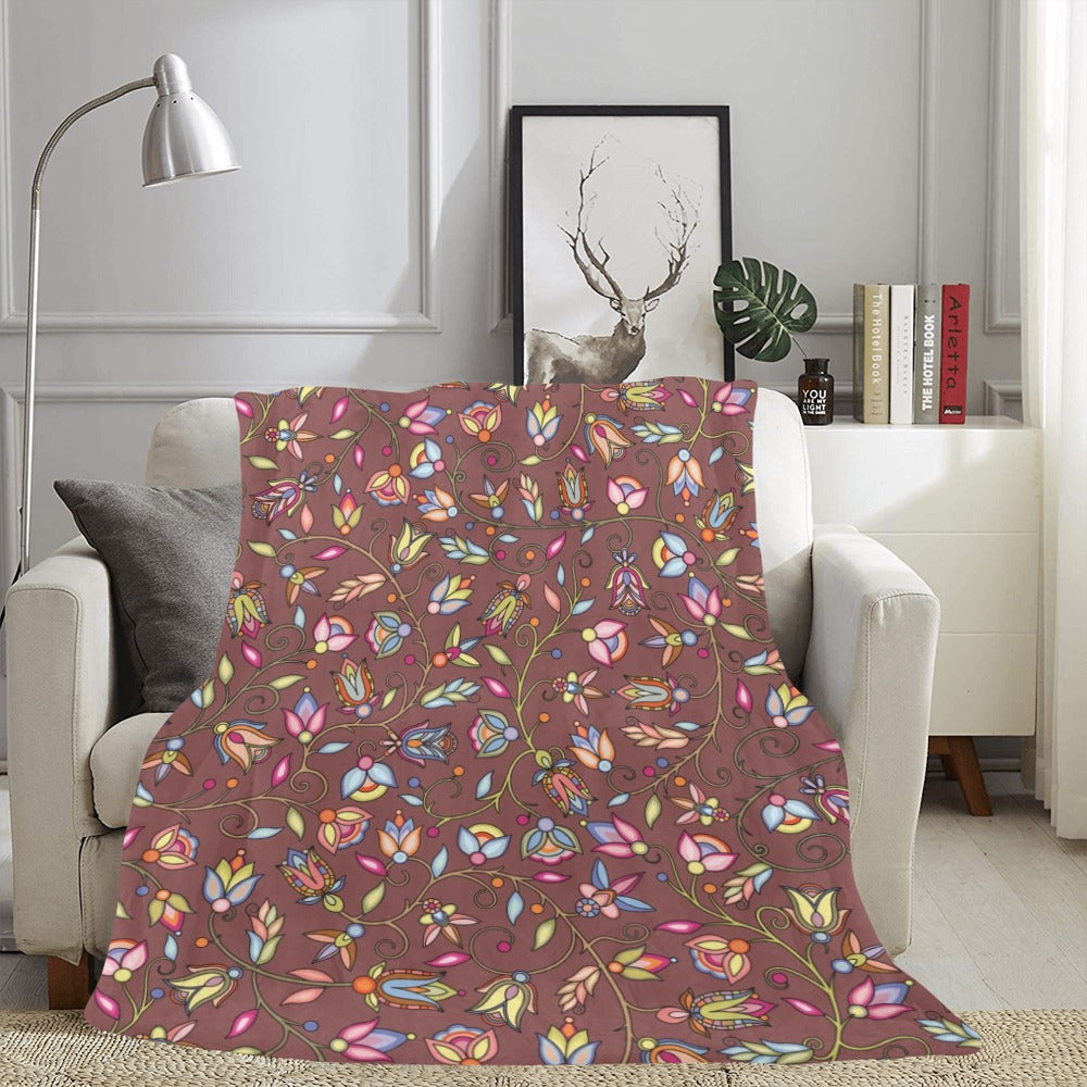 Buffalo Bloom Clay Ultra-Soft Micro Fleece Blanket 60"x80"