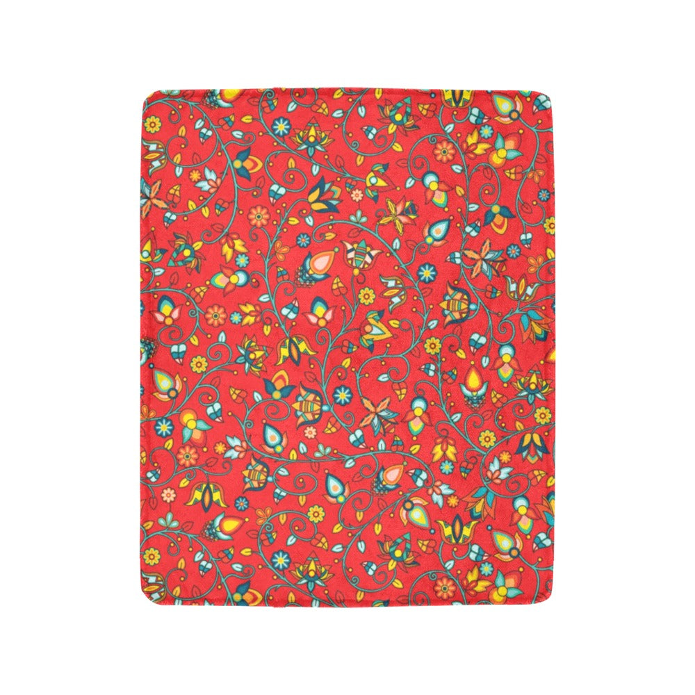 Thorny Path Red Ultra-Soft Micro Fleece Blanket 40"x50"