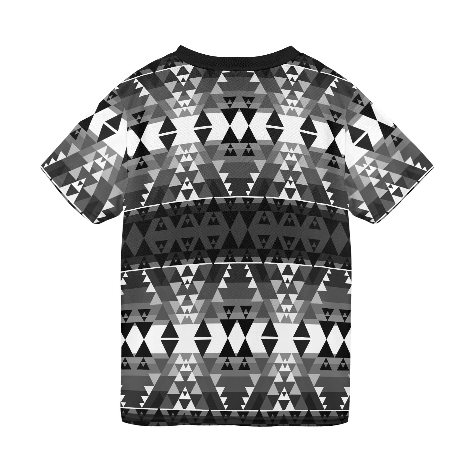 Writing on Stone Black and White T-shirt for Men