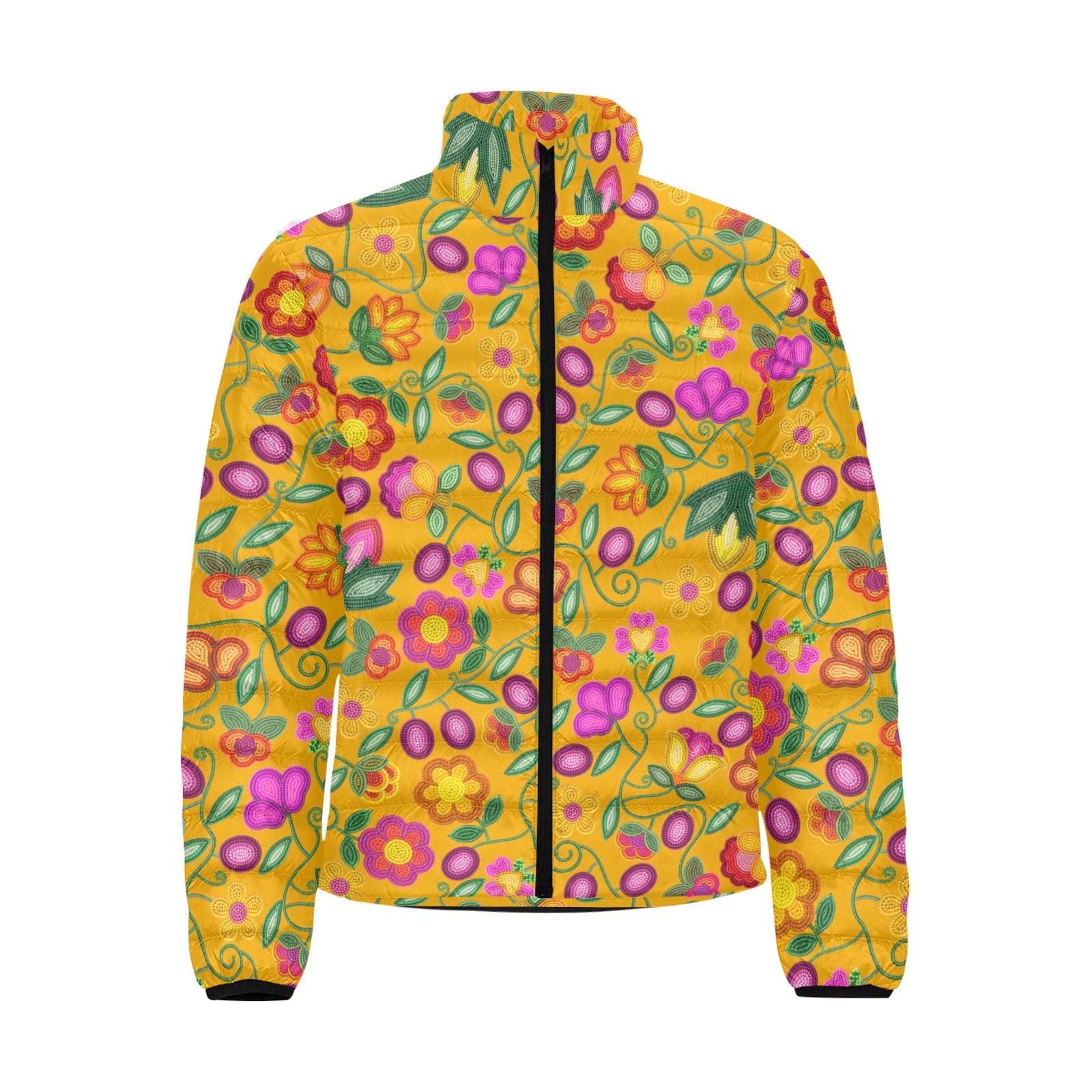 Boreal Bounty Yellow Men's Padded Jacket