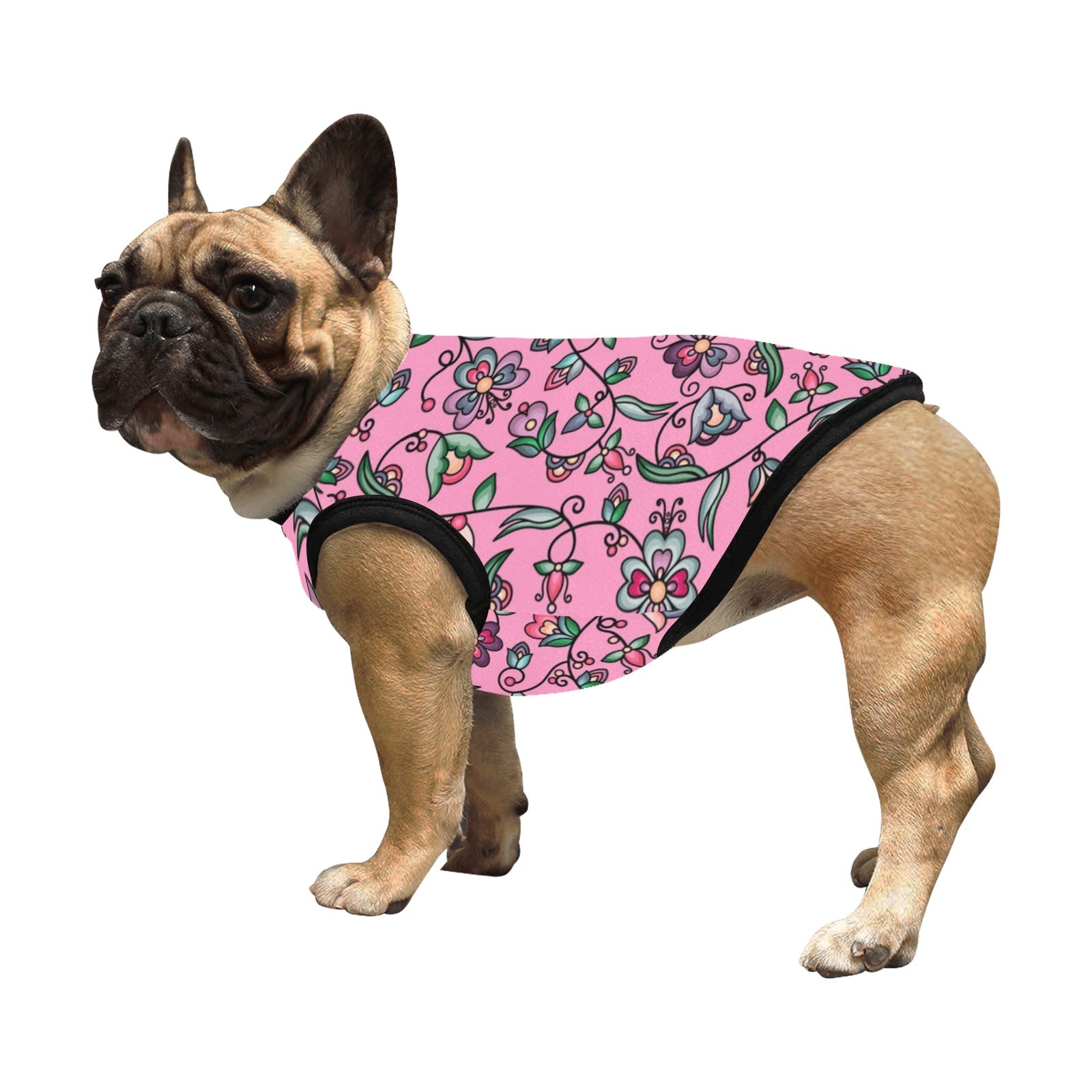 Amber Evening Garland Pink Pet Tank Top