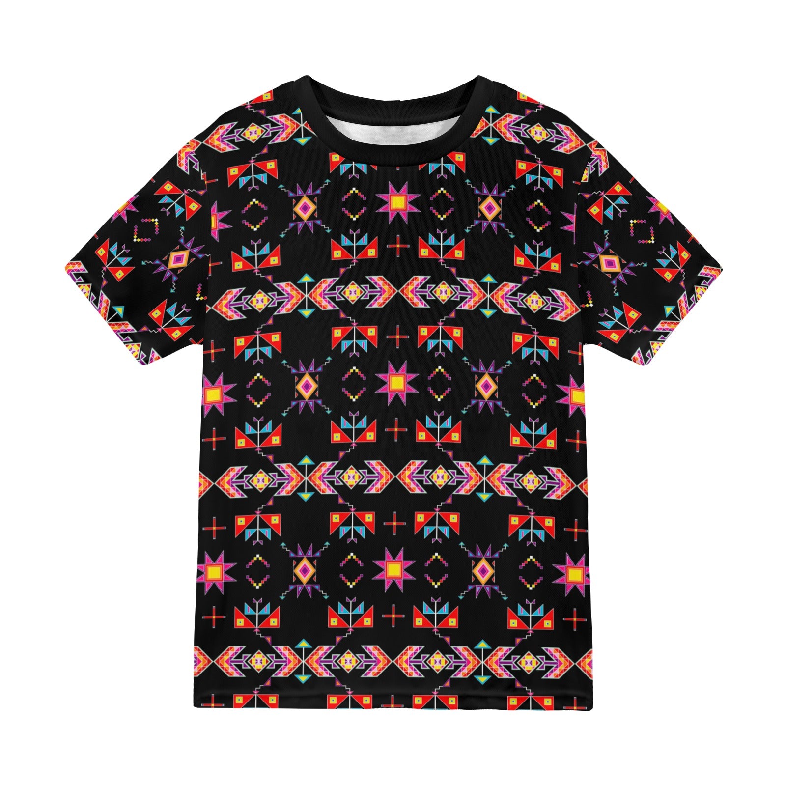 Scattered Generations Black T-shirt for Men