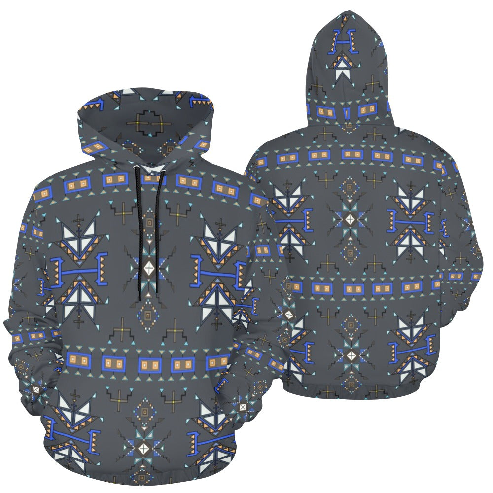 Eagle Strike Gray Hoodie for Women (USA Size)