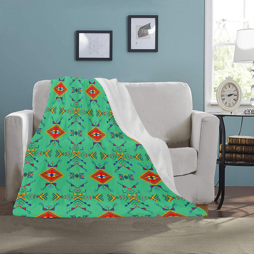 Buffalo Jump Sage Ultra-Soft Micro Fleece Blanket 40"x50"