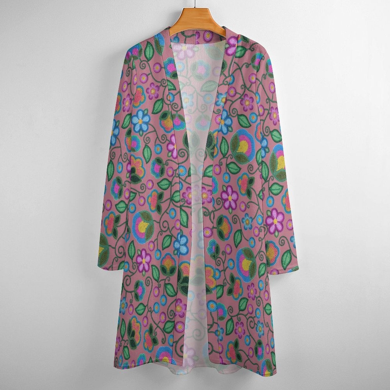 Turquoise Sunbeam Peach Cardigan