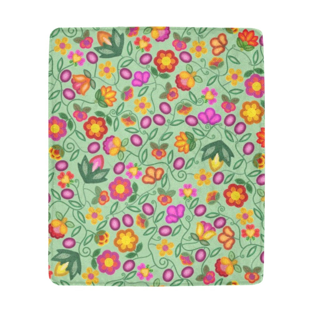 Boreal Bounty Green Ultra-Soft Micro Fleece Blanket 50"x60"