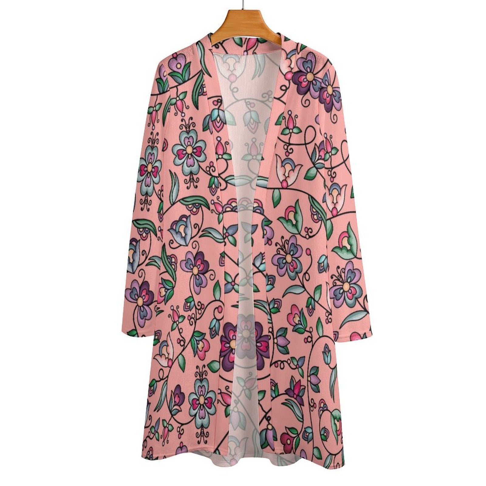 Amber Evening Garland Peach Cardigan
