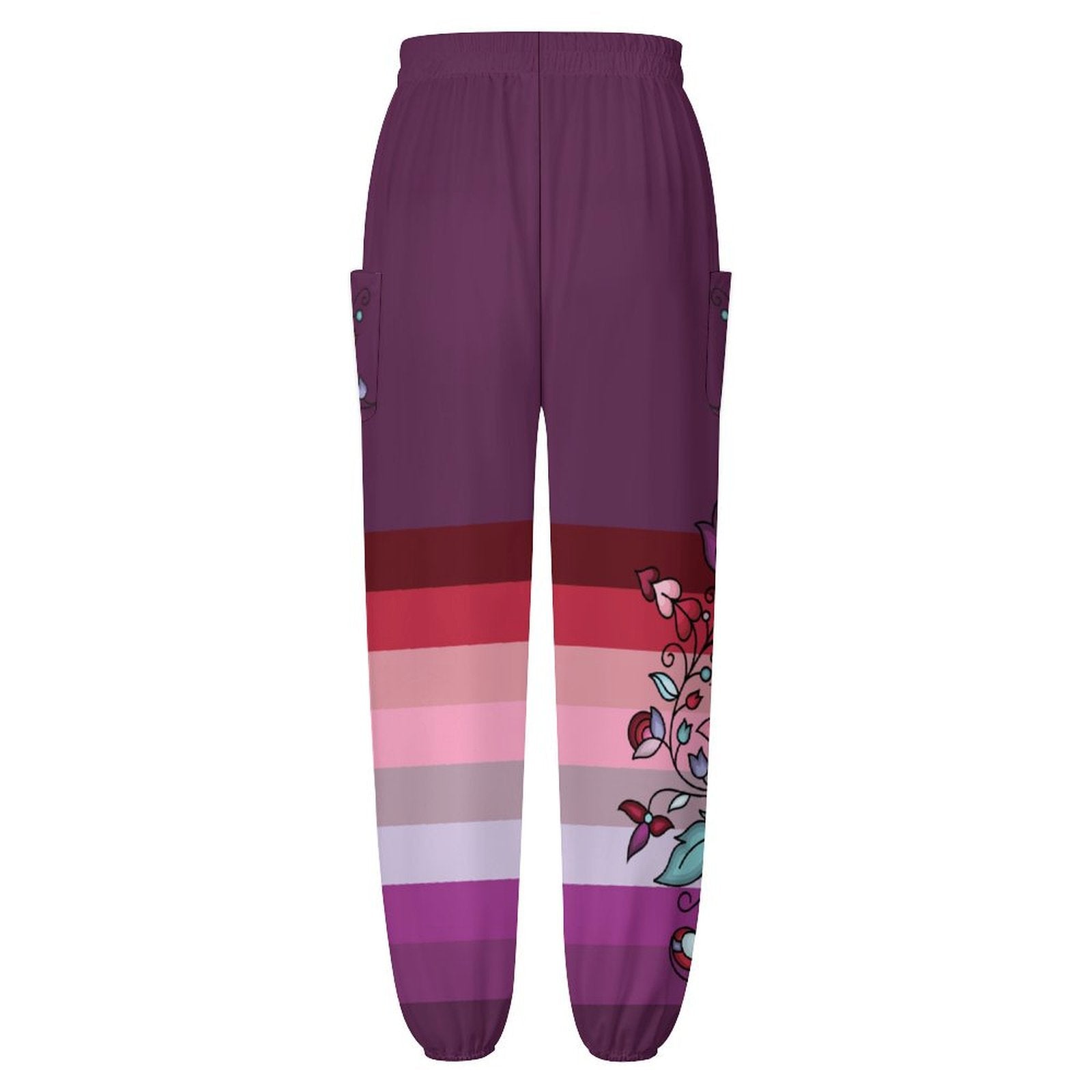 Snowlit Petal Dreams Ribbon Joggers