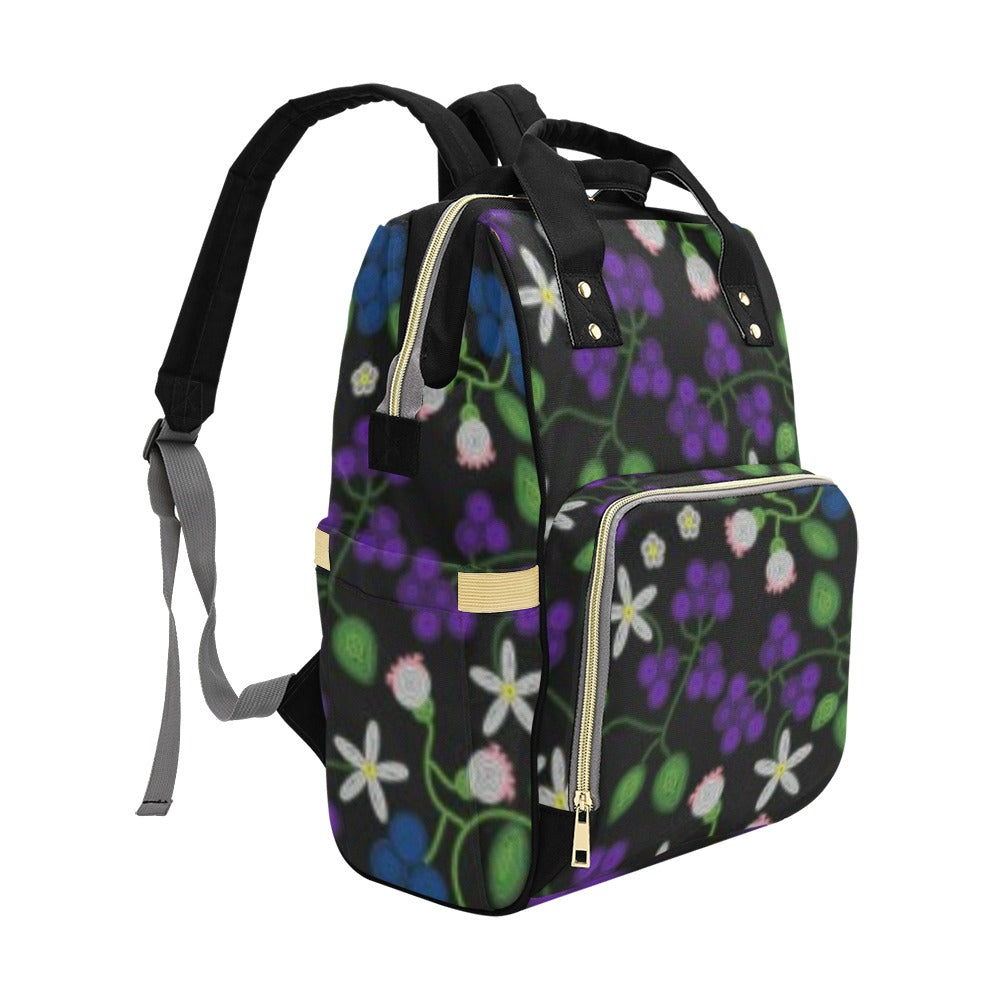 Grandmothers Stories Midnight Multi-Function Diaper Backpack/Diaper Bag