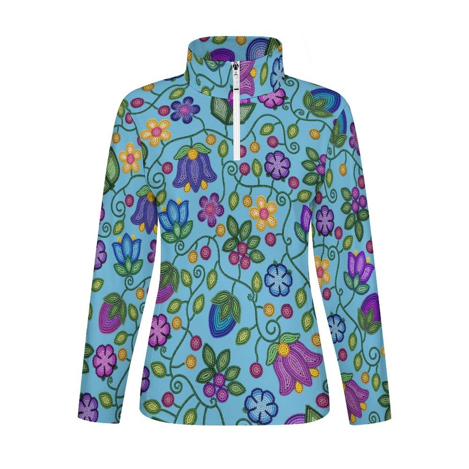 Bloom Uplift Sky Long Sleeve Yoga Shirt