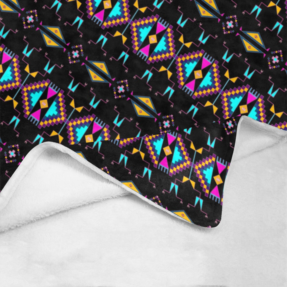 Rite of Passage Black Ultra-Soft Micro Fleece Blanket 40"x50"