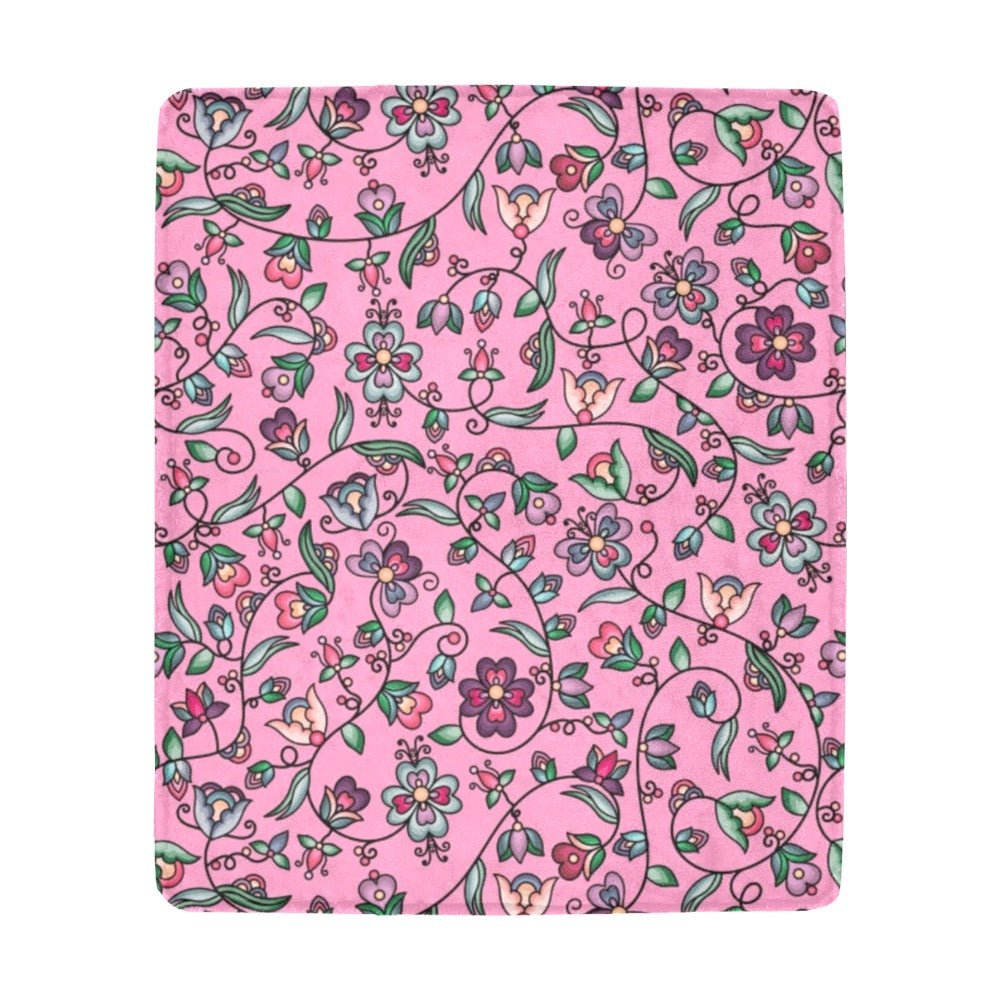 Amber Evening Garland Pink Ultra-Soft Micro Fleece Blanket 50"x60"