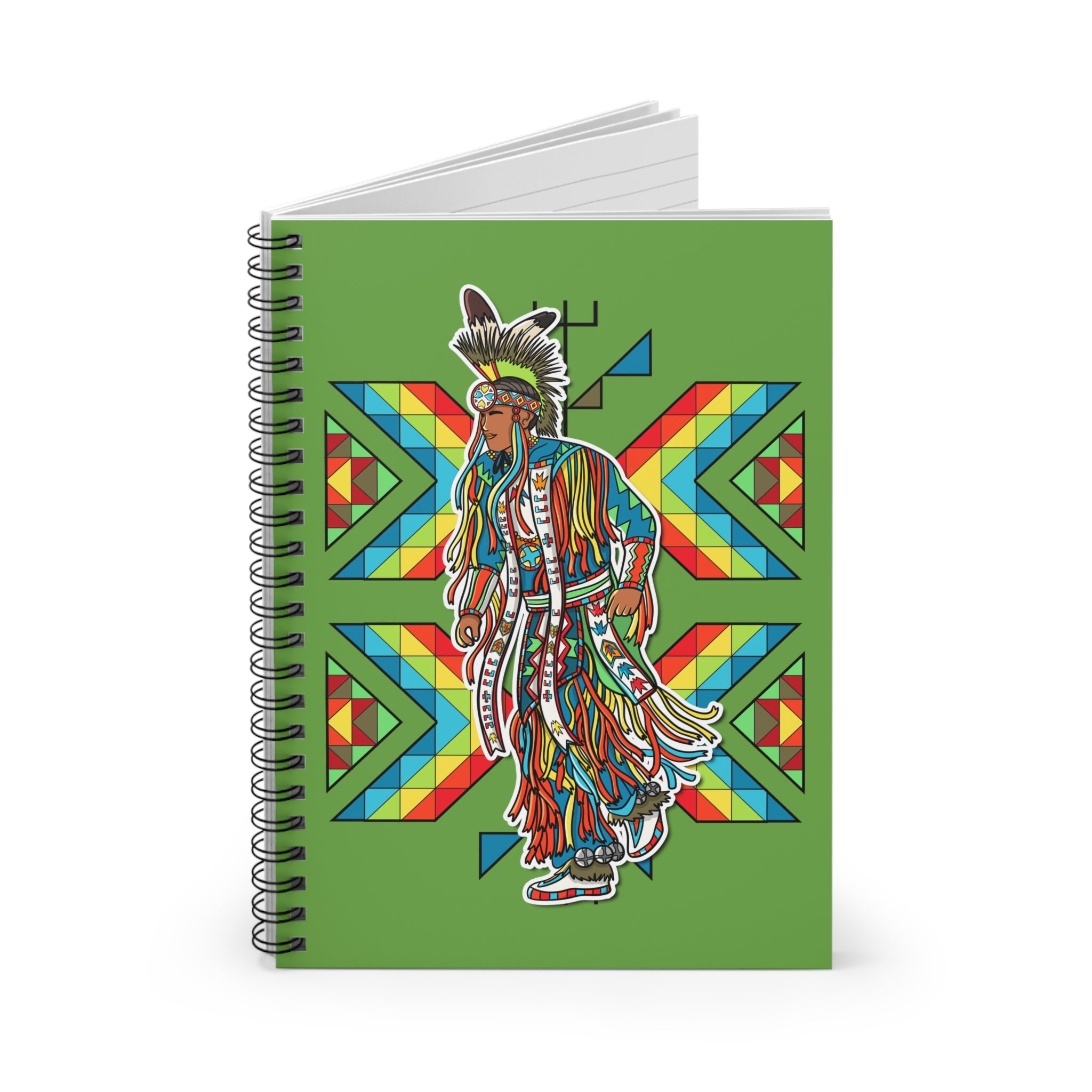 Grass Dancer 5 Spiral Notebook