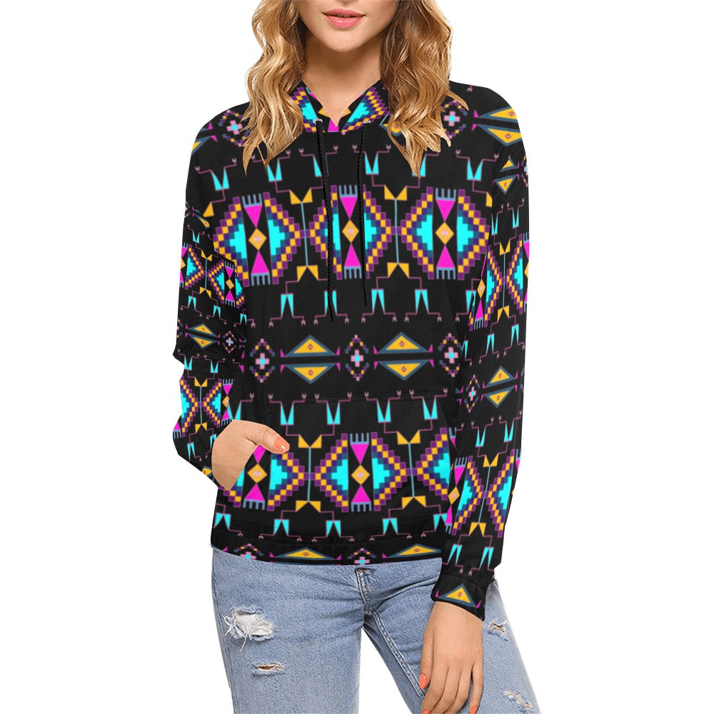Rite of Passage Black Hoodie for Women (USA Size)