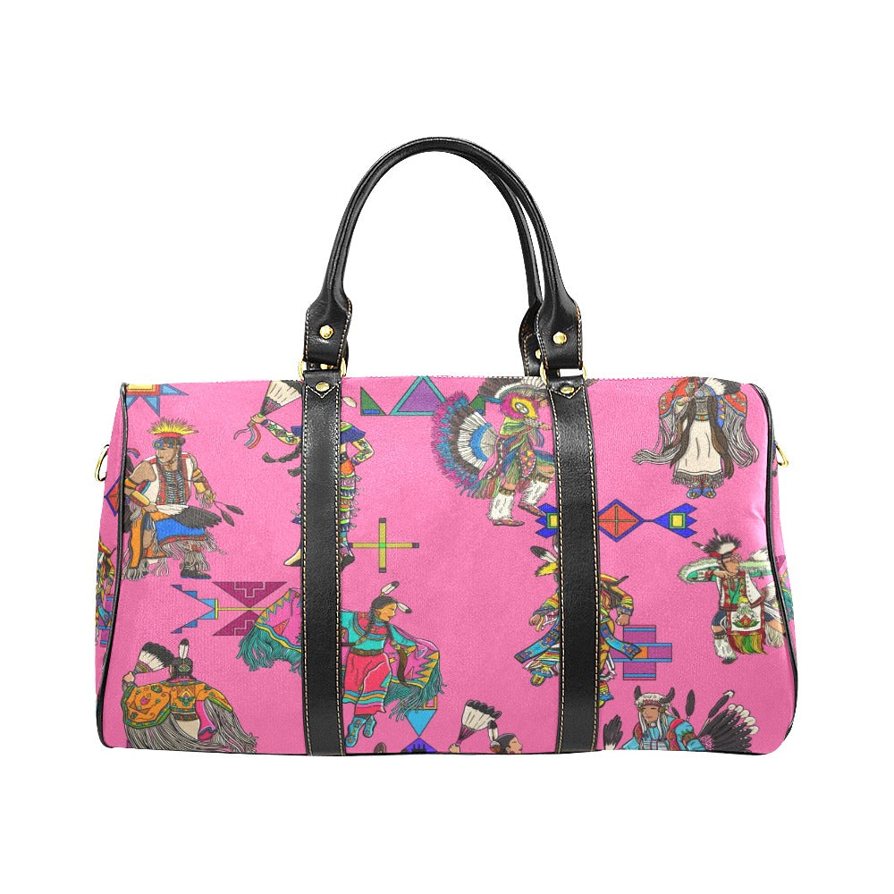 Grand Entry Dancer Pink Waterproof Travel Bag/Small