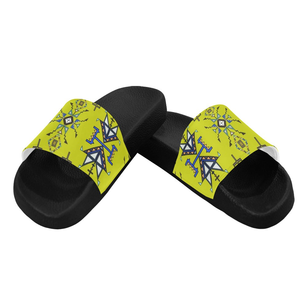 Eagle Strike Lime Men's Slide Sandals