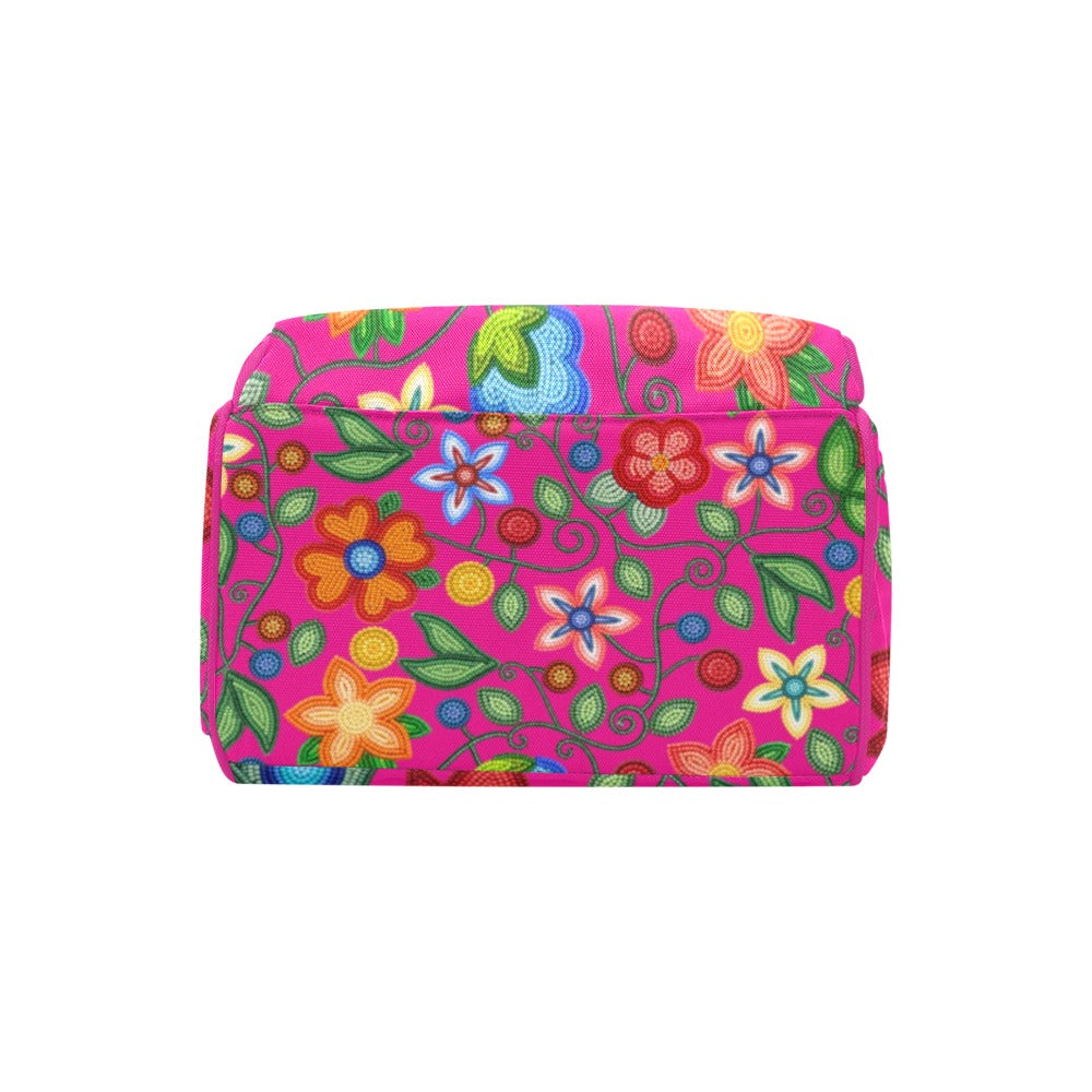 Morning Harmony Pink Multi-Function Diaper Backpack/Diaper Bag