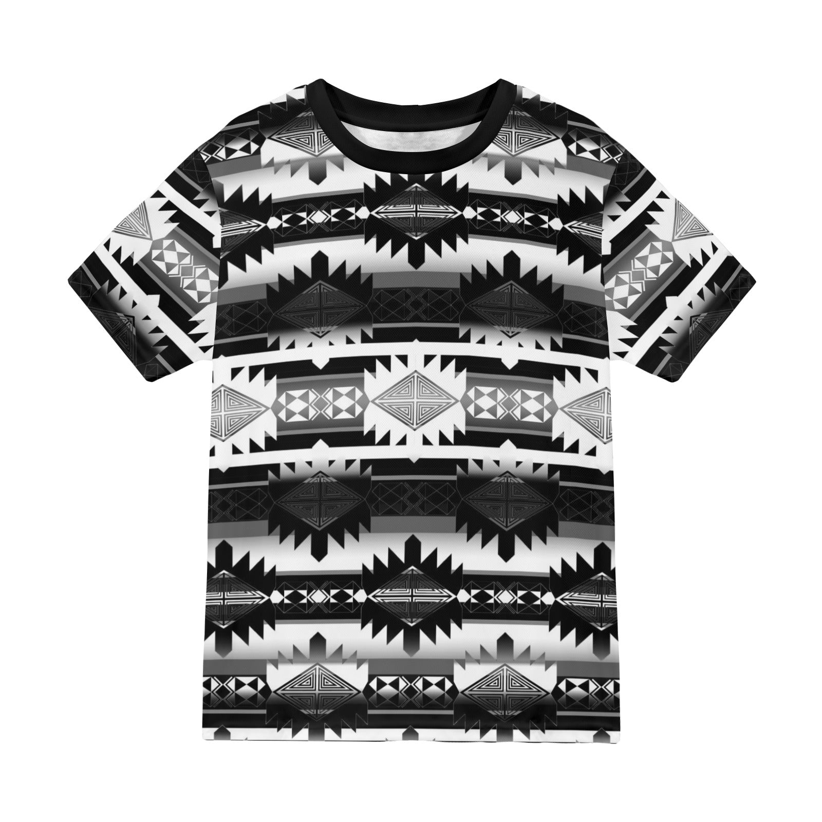 Okotoks Black and White T-shirt for Men