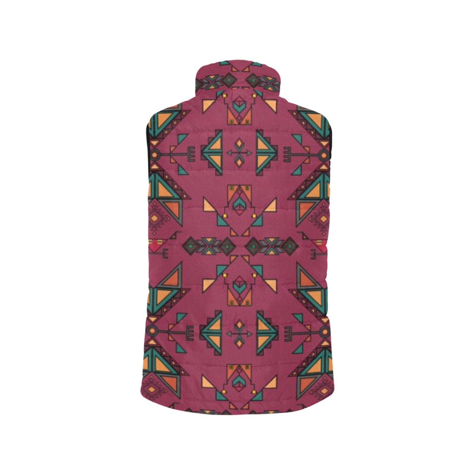 Arrow dawn Maroon Women's Padded Vest Jacket