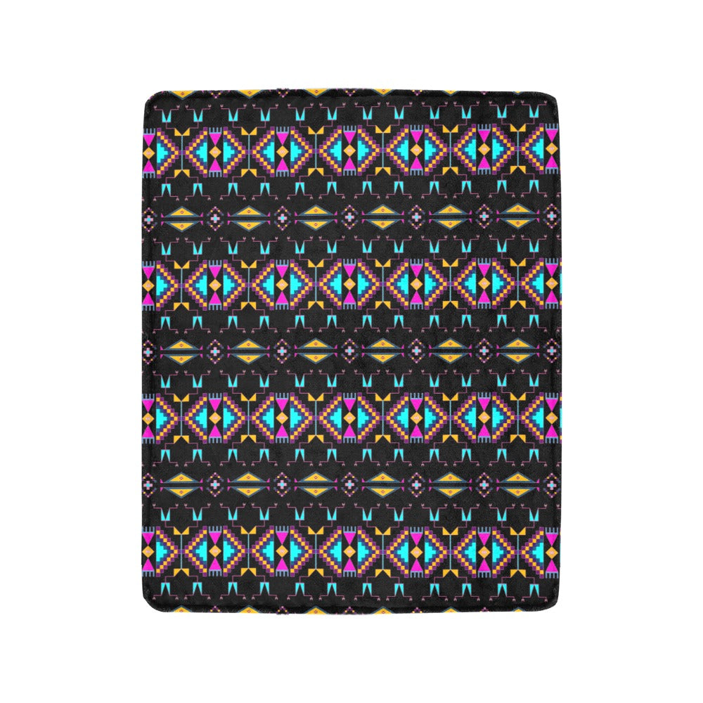 Rite of Passage Black Ultra-Soft Micro Fleece Blanket 40"x50"