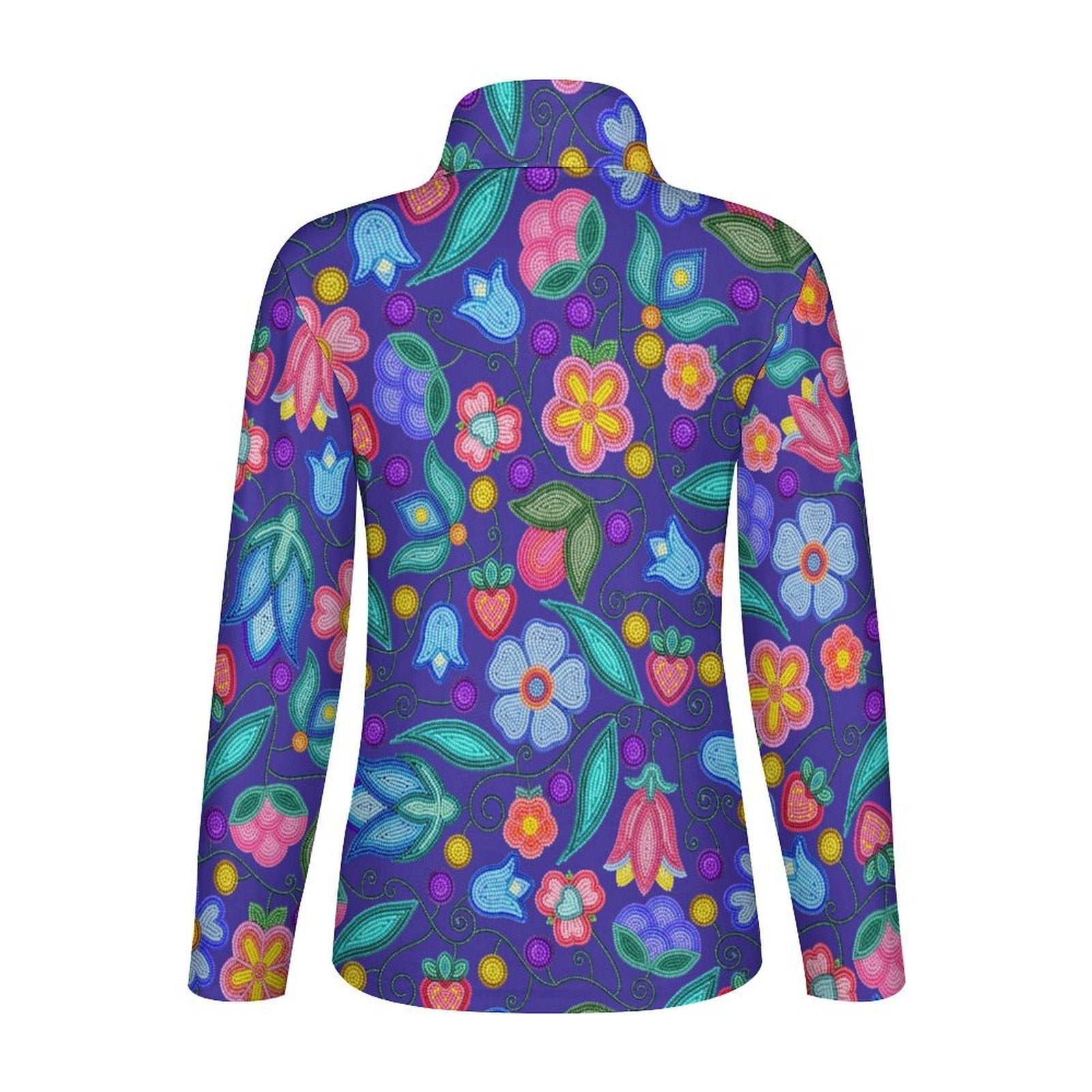Sweet Offering Indigo Long Sleeve Yoga Shirt