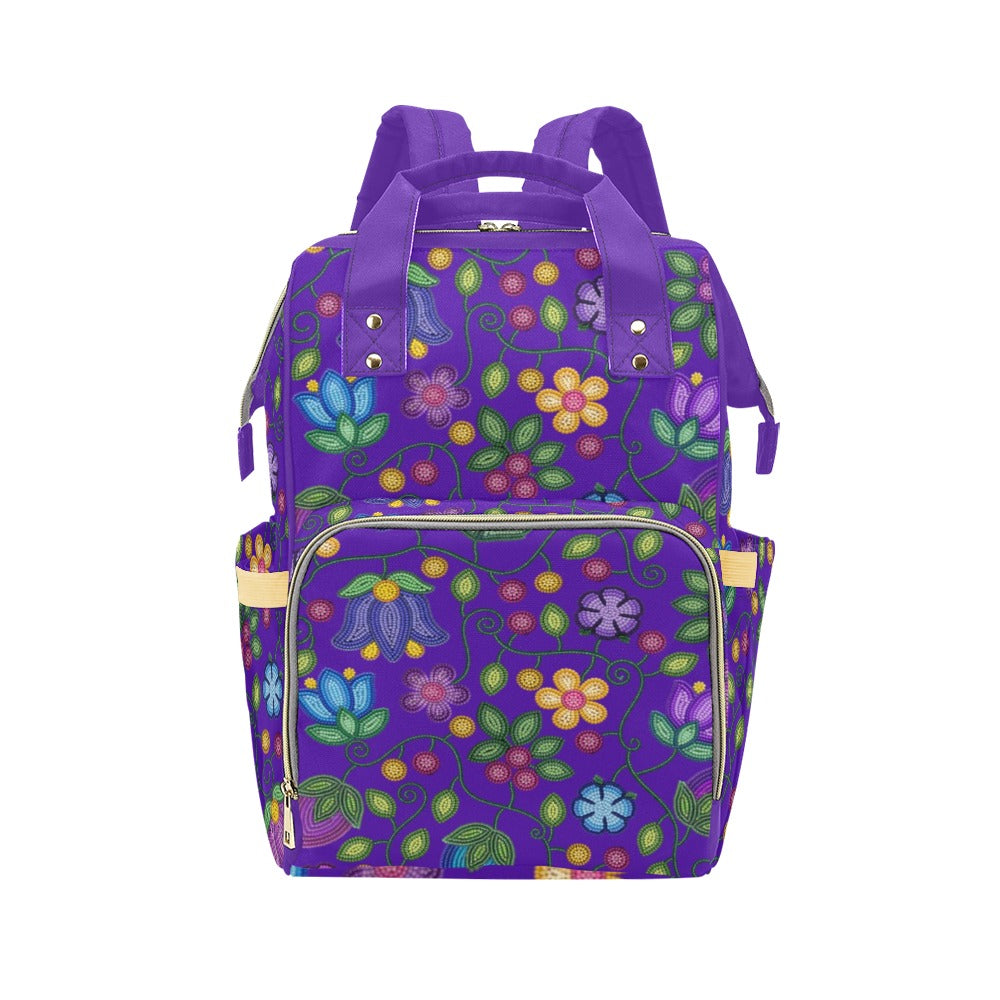 Bloom Uplift Indigo Multi-Function Diaper Backpack/Diaper Bag