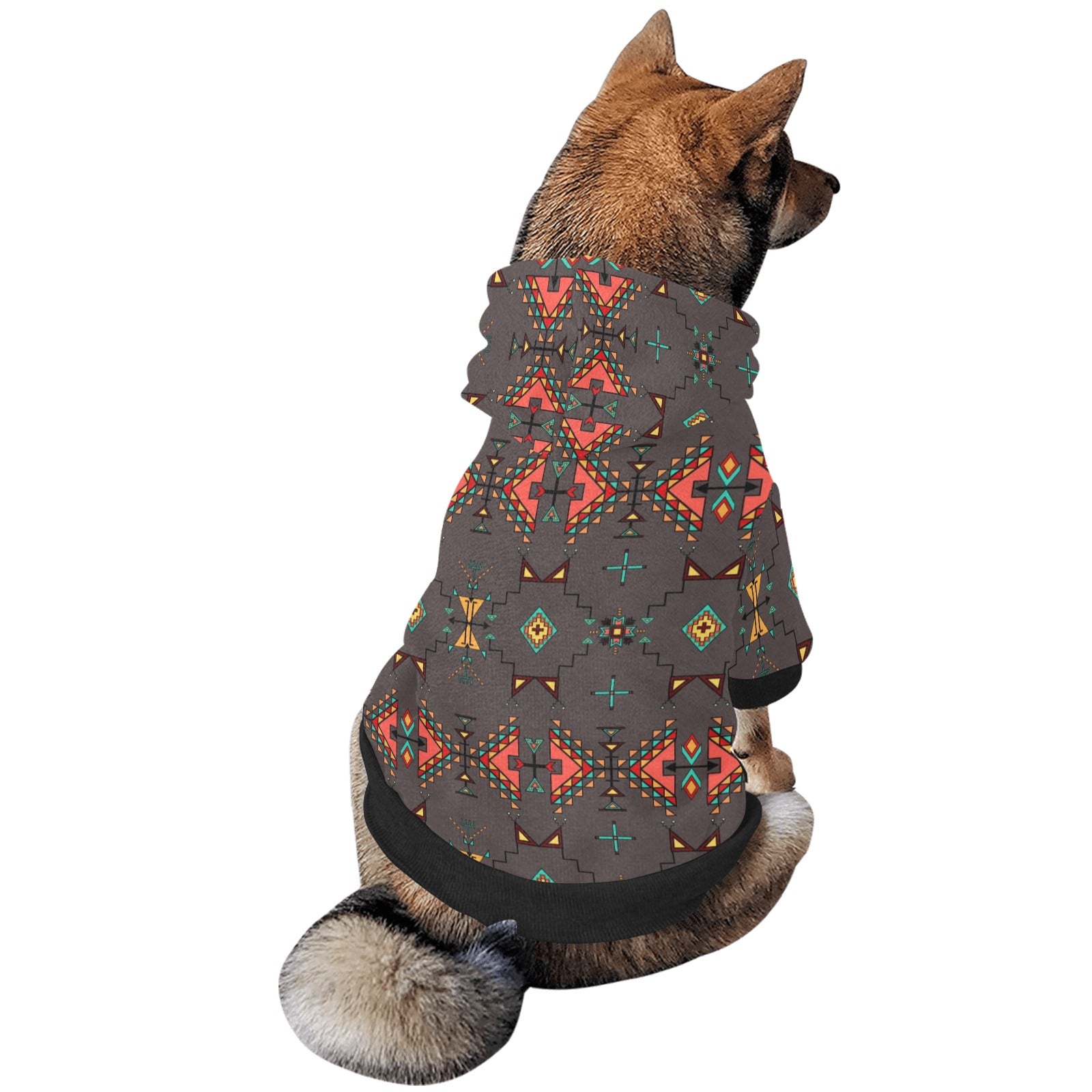 Thunder Flight Gray Pet Dog Hoodie